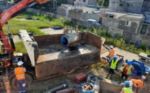 OPÉRATION DE RENOUVELLEMENT DE PIECES A L'USINE DU POINT B (Dakar, Front de Terre)