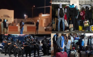 Hôtels et auberges à remplir: Un convoi de Sénégalais venus d’Espagne, bloqué injustement à la frontière marocaine... 