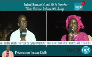 VIDEO / Bande-annonce: "Parlons Education" va parler de navétanes scolaires 2020 à Louga sur Leral TV