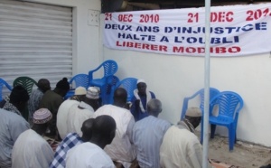 Colobane: Prières et  lectures de Coran pour  la libération de Modibo Diop (Photos)