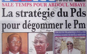 A la Une du Journal L'Office du lundi 24 Décembre 2012