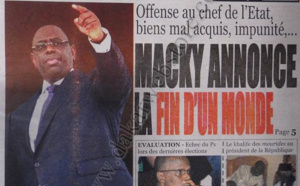 A la Une du Journal  Le Quotidien du lundi 24 Décembre 2012 