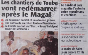 A la Une du Journal Le Soleil du lundi 24 Décembre 2012