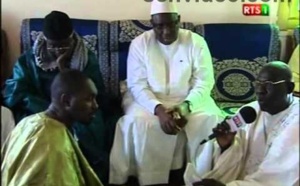 [Vidéo] Visite de Macky chez les chefs religieux de Louga