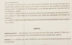 Interdiction des rassemblements dans les lieux publics et port de masque: Aly Ngouille Ndiaye proroge l'arrêté pour 3 mois