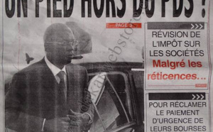A la Une du Journal Sud Quotidien du vendredi 28 décembre 2012