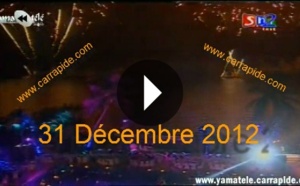 Dakar sous les feux d’artifice dès les premières secondes de 2013. Regardez ! (RTS1)