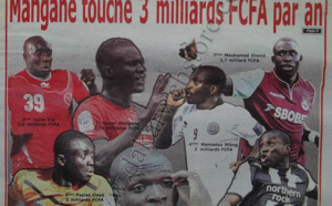 A la Une du Journal Stades du mercredi 02 Janvier 2012