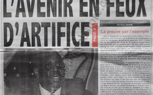 A la Une du Journal Sud Quotidien du mercredi 02 Janvier 2012