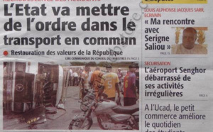 A la Une du Journal Le Soleil du vendredi 04 janvier 2013