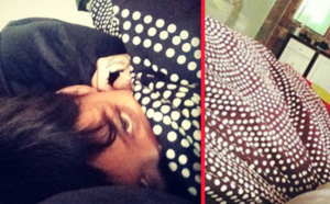 PHOTOS Rihanna et Chris Brown ensemble au lit pour le Nouvel An