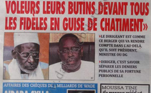 A la Une du Journal L'As du Samedi 05 janvier 2013