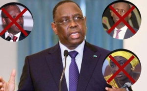 VIDEO - Le Président Macky Sall limoge Aminata Touré, jean Maxime Ndiaye et Mahammed Boun Abdallah Dionne