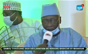 🔴En Direct de Tivaouane: Déclaration du Khalife général des Tidianes, Serigne Mbaye Sy Mansour