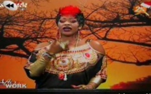 Oumou Sow sur le plateau de "After Work" de la 2stv