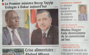 A la Une du Journal Le Soleil du mercredi 09 janvier 2013
