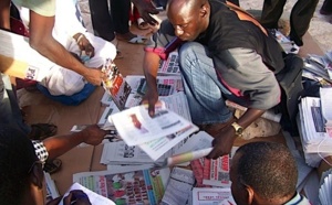Ici repose la défunte presse privée sénégalaise [Décès survenu le 25 Mars 2012] ( Modou Badiane)