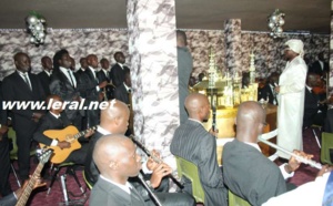 Serigne Modou Kara lors du lancement de l'orchestre symphonique du Sénégal