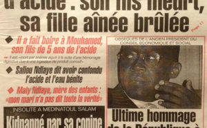 A la Une du Journal Le Populaire du jeudi 10 janvier 2013