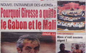 A la Une du Journal Walfadjri du Samedi 12 janvier 2013