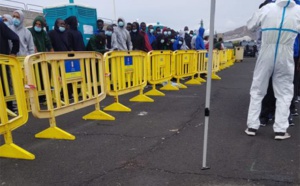 Afflux de migrants aux Iles Canaries: 228 arrivées en 2 jours, les centres de rétention débordés