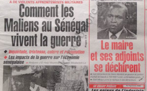 A la Une du Journal Le Populaire du mardi 15 janvier 2013