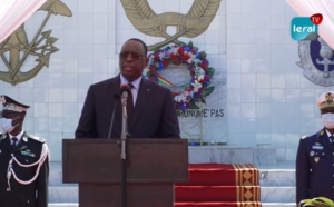 Journée des Forces armées - Le Président Macky Sall : " Si nous sommes aujourd'hui cités, comme exemple, par des organisations indépendantes dans la gestion de la Covid-19, nous le devons en partie à nos forces armées"
