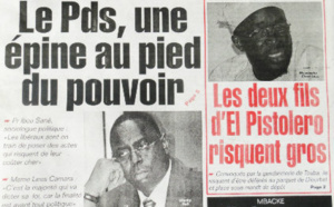 A la Une du Journal Le Populaire du vendredi 18 janvier 2013