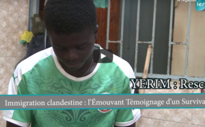Immigration clandestine/ Yerim rescapé : « Je suis prêt à repartir si je vois une autre pirogue"