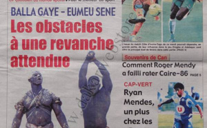 A la Une du Journal Waa Sports du mardi 22 janvier 2013