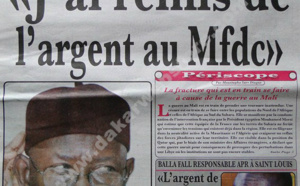 A la Une du Journal L'Office du vendredi 25 janvier 2013
