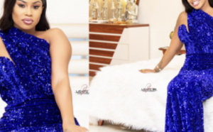 Hanches bien taillées, robe de gala: Marichou, une vraie Jongoma qui brille de mille feux