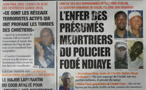 A la Une du Journal L'Observateur  du lundi 28 janvier 2013