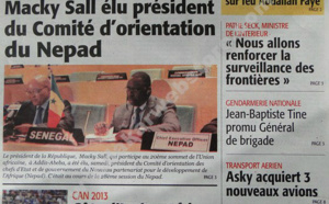 A la Une du Journal Le Soleil du lundi 28 janvier 2013