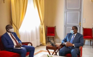 Me Augustin Senghor reçu par le Président Macky Sall