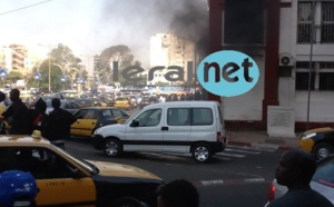 [Photo+Audio] Incendie au ministère des Affaires étrangères