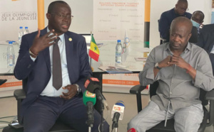Présidence de la CAF : Augustin Senghor s'est entretenu avec le président du CNOSS, Mamadou Diagna Ndiaye.