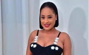 Ester Ndiaye dans une robe qui déchire grave, regardez !