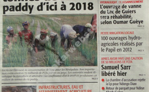 A la Une du Journal Le Soleil du Samedi 02 février 2013