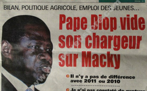 A la Une du Journal Walfadjri du Samedi 02 février 2013