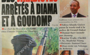 A la Une du Journal Le Quotidien du Samedi 02 février 2013
