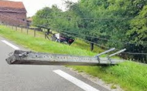 Drame à Thiès: Un jeune chauffeur d’un prestataire de la Senelec, écrasé par un poteau électrique