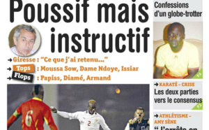 A la Une du Journal Tout Le Sport du mercredi 06 janvier 2013