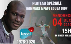 🔴EN DIRECT SUR LERAL TV  - Duplex AIBD / Plateau Spécial Hommage à Pape Bouba Diop