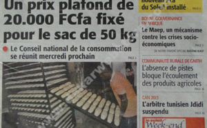 A la Une du Journal Le Soleil du vendredi 08 février 2013