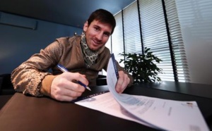 Barcelone: Messi prolonge de deux ans