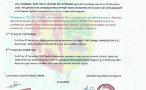Alerte/ Faux document intitulé "Immigration Italie Afrique 2020-2021": Youssou Ndour dégage toute responsabilité