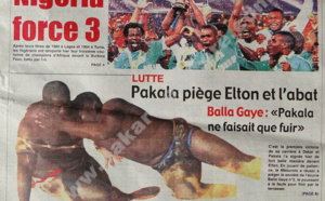 A la Une du Journal Waa Sports du lundi 11 février 2013