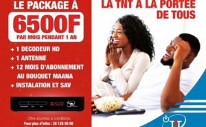 La TNT désormais à la portée de tous : Excaf ramène le package à 6 500 F FCFA par mois
