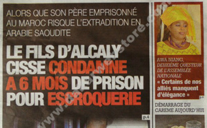 A la Une du Journal Direct info du mercredi 13 février 2013